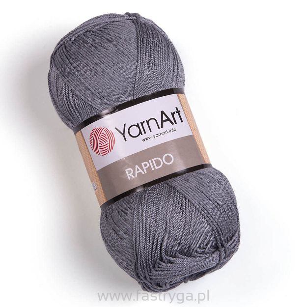 Włóczka Rapido color 680 popiel stalowy