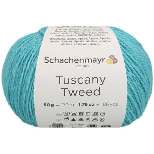 Tuscany Tweed kolor 68 turkus