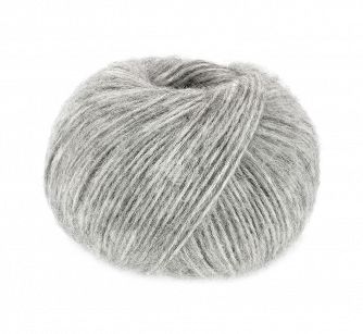 Włóczka Natural Alpaca Pelo  kolor 003 popiel