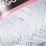 Włóczka 100% bawełny Begonia kolor 54462 świetlisty popiel - 2