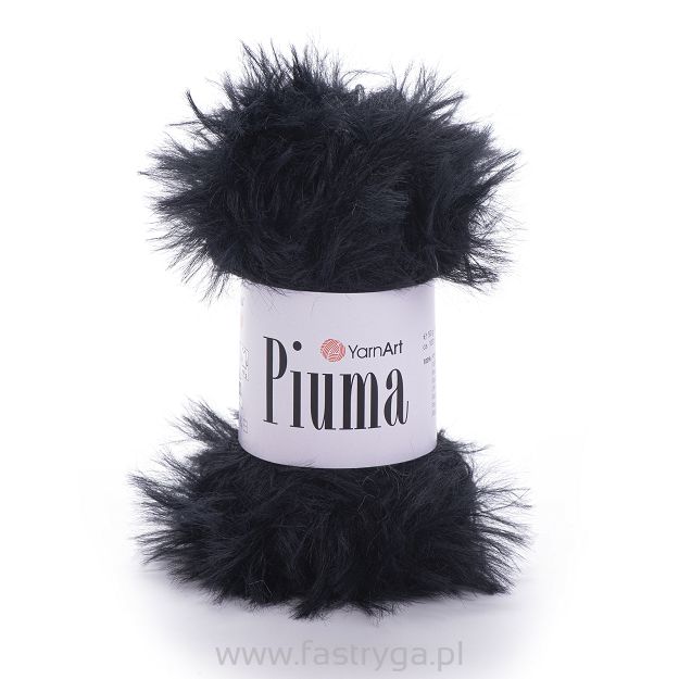 włóczka Piuma 4420 czarny