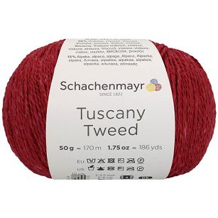 Tuscany Tweed kolor 36 czerwony
