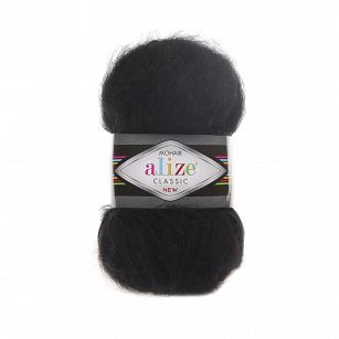 Alize Mohair Classic 60 czarny