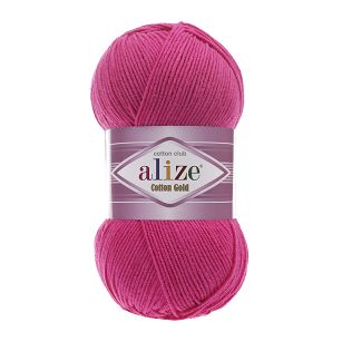 Włóczka Alize Cotton Gold 149 fuksja / róż intensywny