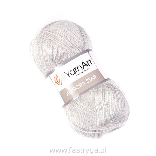 Angora Star 282 jasny popiel
