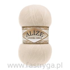 Włóczka Angora Gold 67 jasny beż