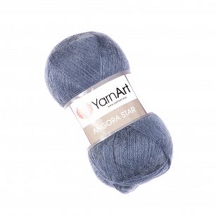 Angora Star 3864 jeans-popiel