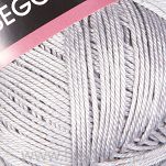Włóczka 100% bawełny Begonia kolor 4920 jasny popiel - 2