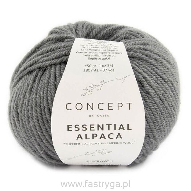 Essential Alpaca  90 stalowy