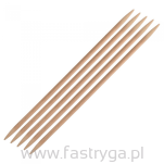 Druty pończosznicze  bukowe  6 mm - 4
