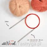 Druty Novel z żyłką 60 cm  3,5 mm - 4
