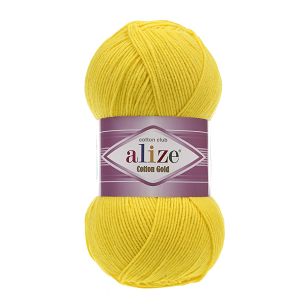 Włóczka Alize Cotton Gold  110 cytrynowy