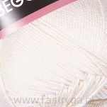 Włóczka 100% bawełny Begonia kolor 6282 ecru - 2