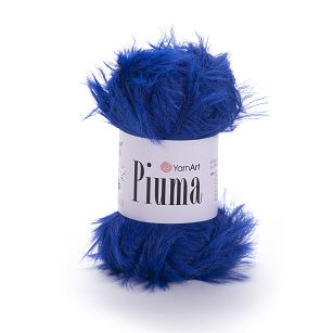 włóczka Piuma 4415 chabrowy