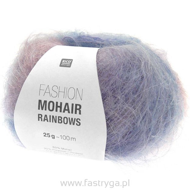 Fashion Mohair Rainbow   04