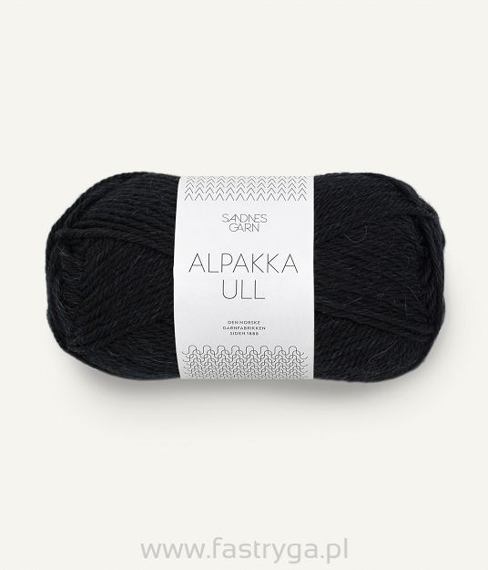 Alpakka Ull   1099 czarny