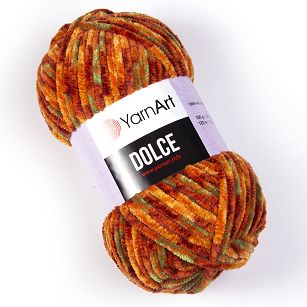 Włóczka szenilowa YarnArt Dolce 810