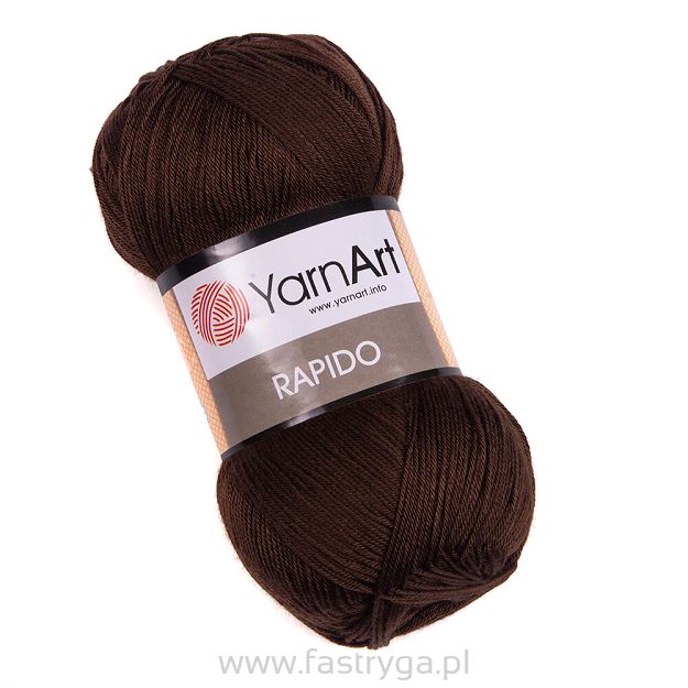 Włóczka Rapido color 677 brąz