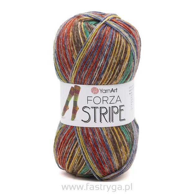 włóczka Forza Stripe kolor 2803