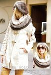 Włóczka Angora Gold kolor 28 wrzos - 9