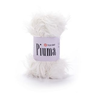 włóczka Piuma 4402 ecru