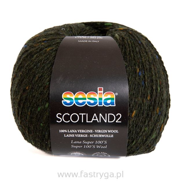 Scotland 2  color 1785 ciemna zieleń