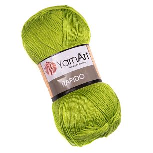 Włóczka Rapido color 691 limonka