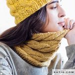 Merino Aran Natur zielony 304 - 16