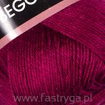 Włóczka 100% bawełny Begonia kolor 112 bordo - 2