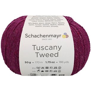 Tuscany Tweed kolor 34 amarant