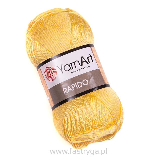 Włóczka Rapido color 689 jasny żółty 