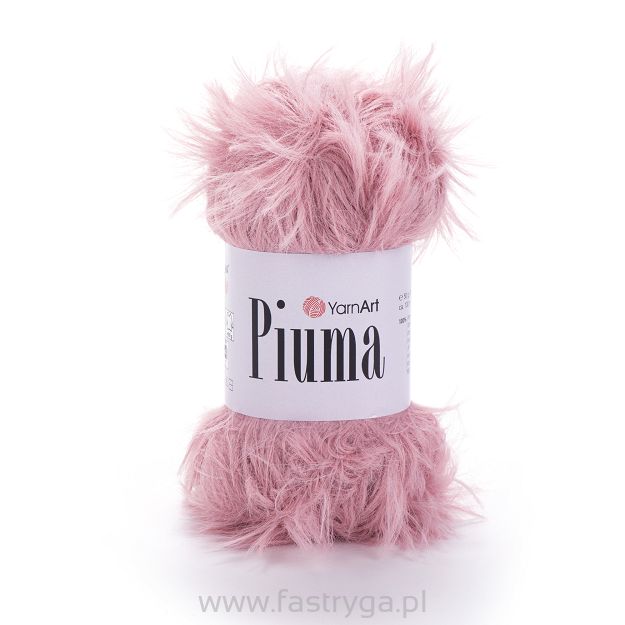 włóczka Piuma 4413 róż pudrowy