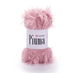 włóczka Piuma 4413 róż pudrowy