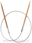 Bambusowe druty na żyłce 80 cm. nr 4 - 2