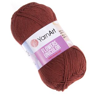 Flowers Unicolor 765 bordo