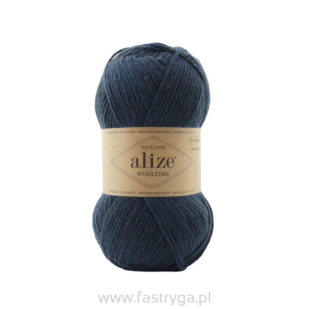 włóczka Wooltime kolor 846 morski
