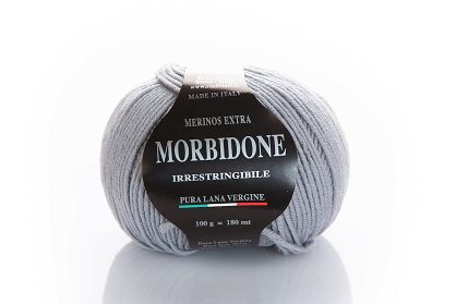 Włóczka  Morbidone 91 popiel