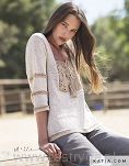 Włóczka Linen kolor 7 jasny beż - 13