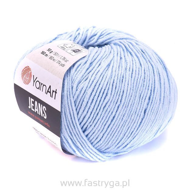 Włóczka Jeans 75 błękitny