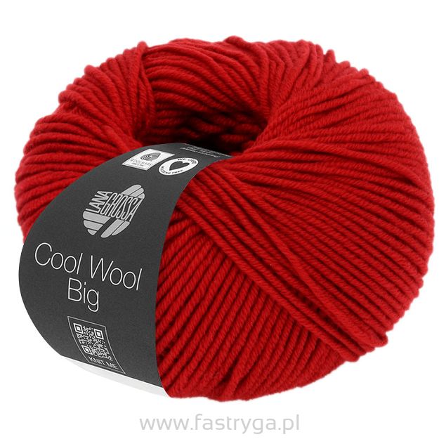 Cool Wool Big  924 ciemna czerwień