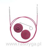 Stalowa żyłka obrotowa do drutów KnitPro 60 cm. - 4