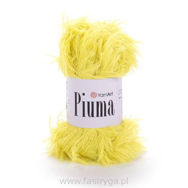 włóczka Piuma 4418 żółty
