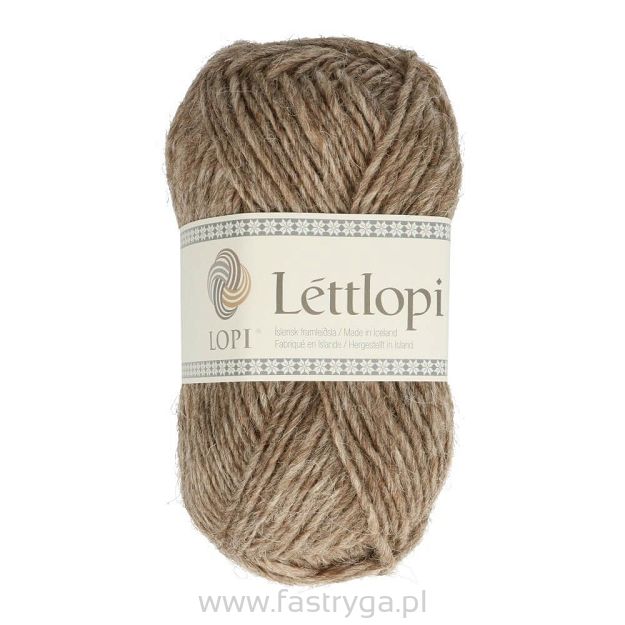 Lettlopi 85  beżowy melanż