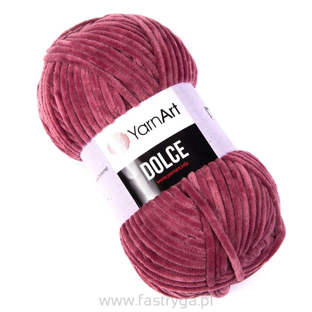 Włóczka szenilowa YarnArt Dolce 751 wrzos